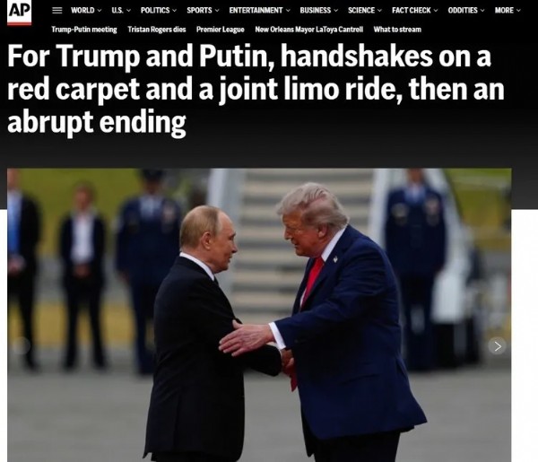 Zirveden çıkan 5 sonuç! Dünya basını Trump-Putin görüşmesini böyle gördü